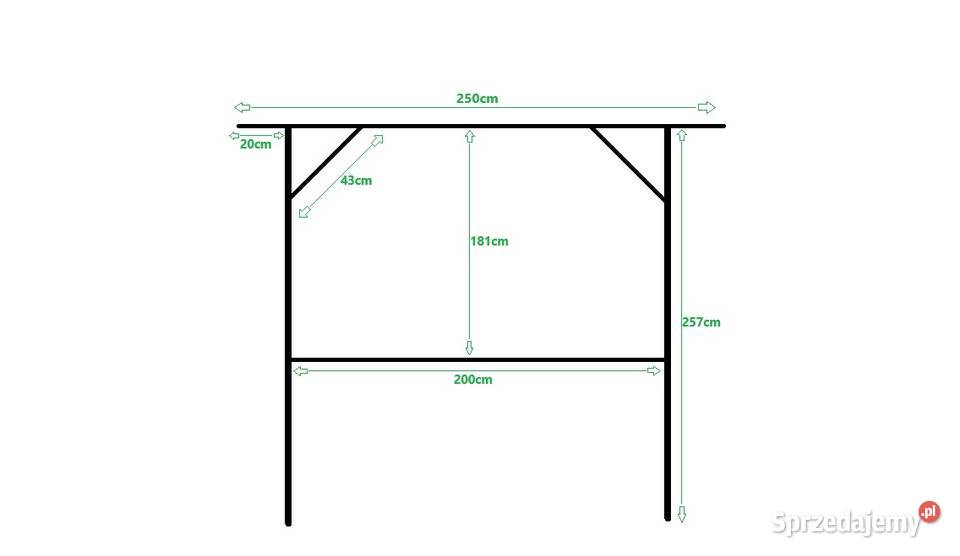 Trzepak ogrodowy 4w1 Jaworznia
