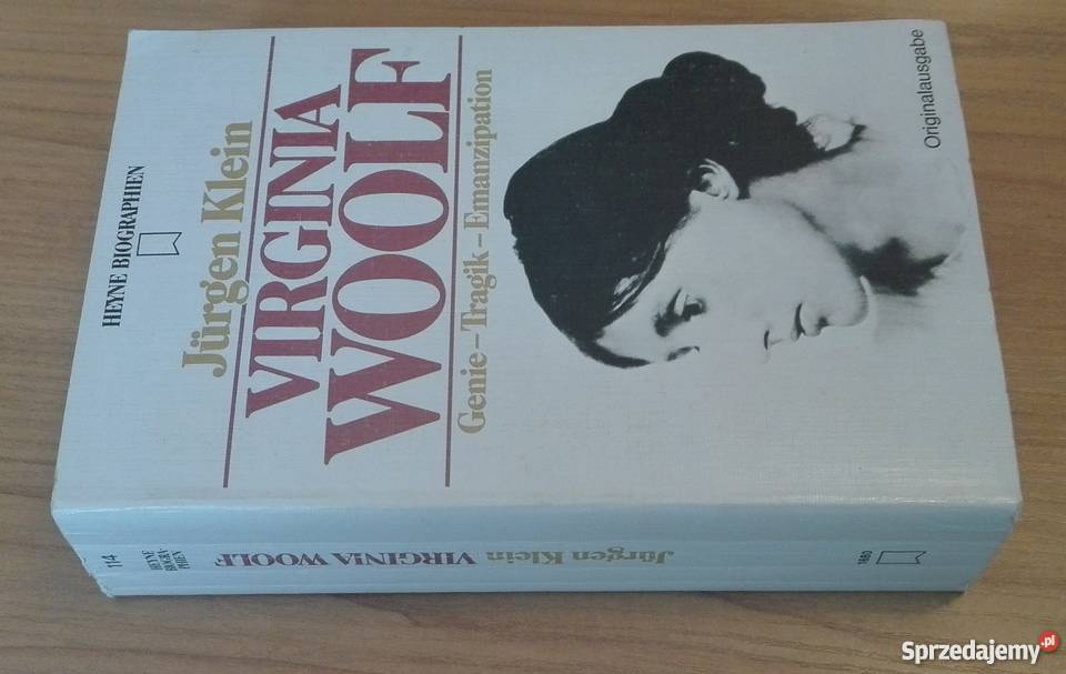 Virginia Woolf Genie Tragik Emanzipation Jrgen pomorskie Gdańsk sprzedam