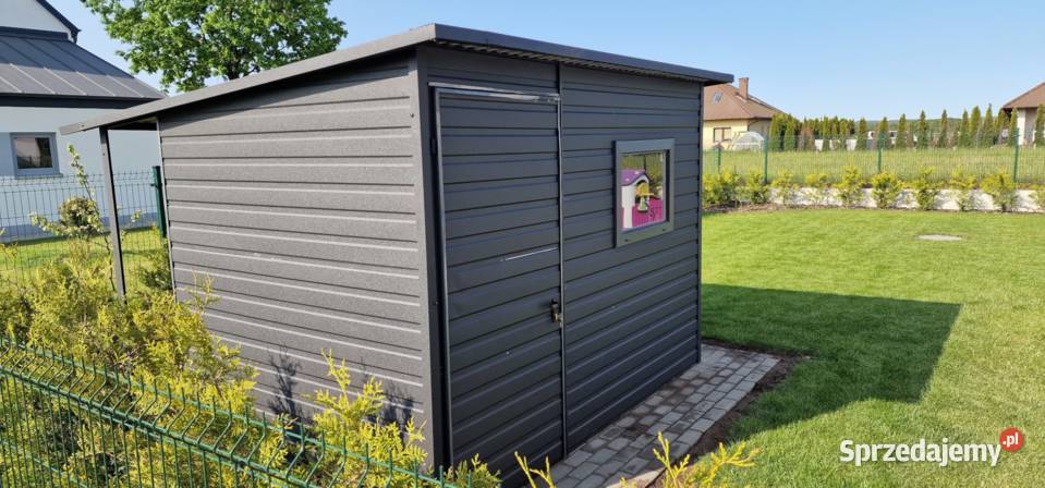 Wiata Brązowa Hala Garaż RAL Montaż Magazyn Kielce sprzedam