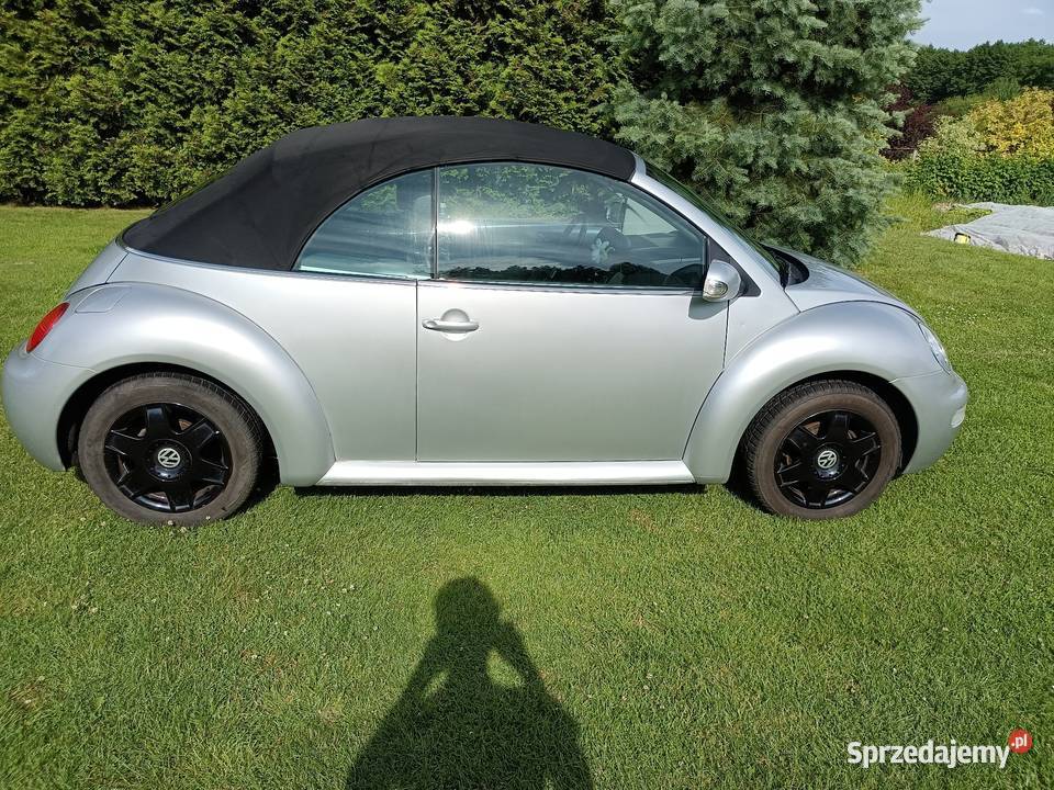 Volkswagen Beetle kabrio 2004r srebrny Horyniec-Zdrój