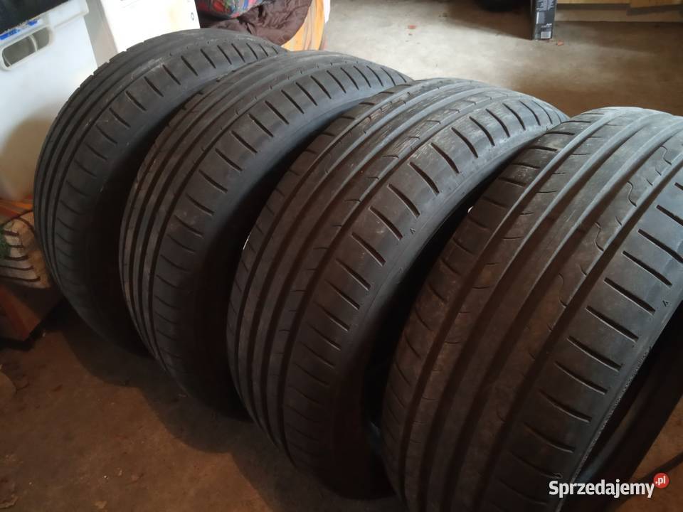 Dunlop Sport Bluresponse 20555 R16 Komplet opon 16cale Białystok sprzedam