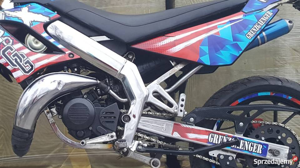 Wydech Derbiam6 Bidalot MXR Chrome Nierdzewny Drogomyśl