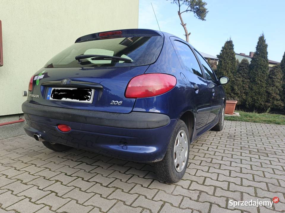 Sprzedam Peugeot 206 11 2001 stan Myszków