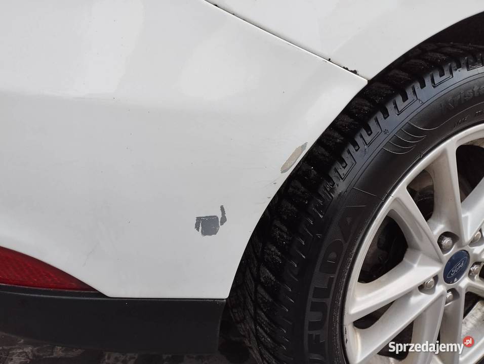 Ford focus mk3 2015 niski przebieg biały małopolskie Zaryszyn