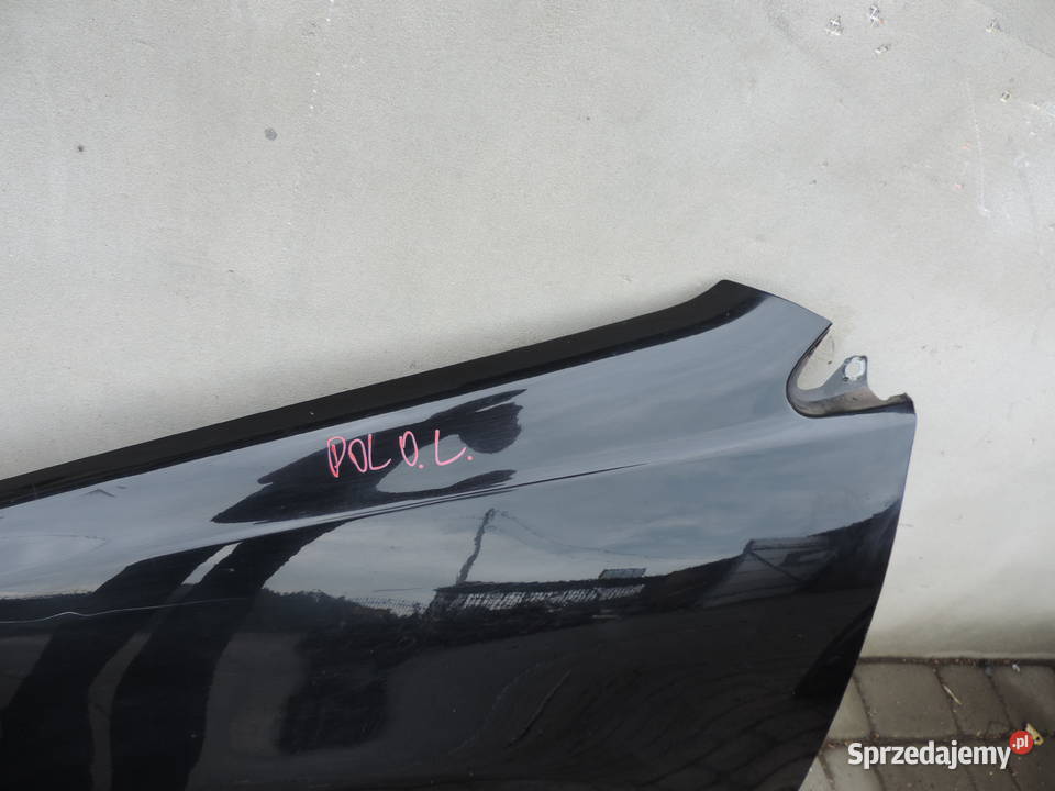 BŁOTNIK LEWY PRZEDNI VOLKSWAGEN POLO 9N FL KOLOR Rok produkcji 2007 Nowy Sącz