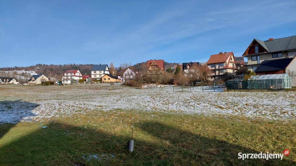Sprzedam działkę budowlaną w Kluszkowcach Kluszkowce