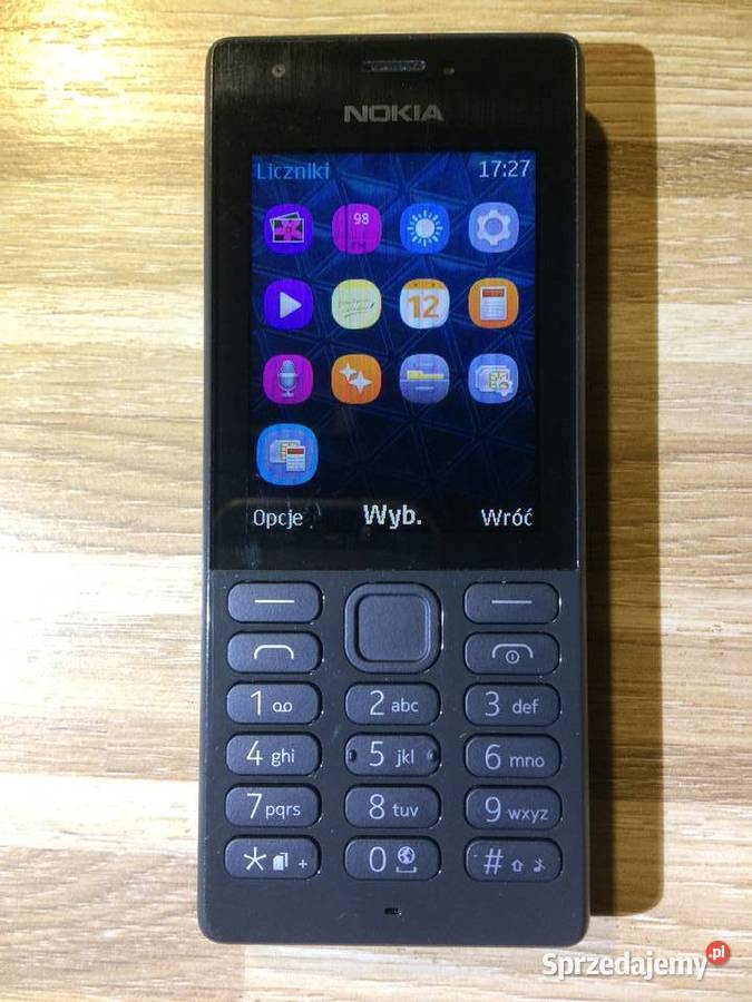 Nokia 216 Dual Sim czarny 24 Wrocław dolnośląskie