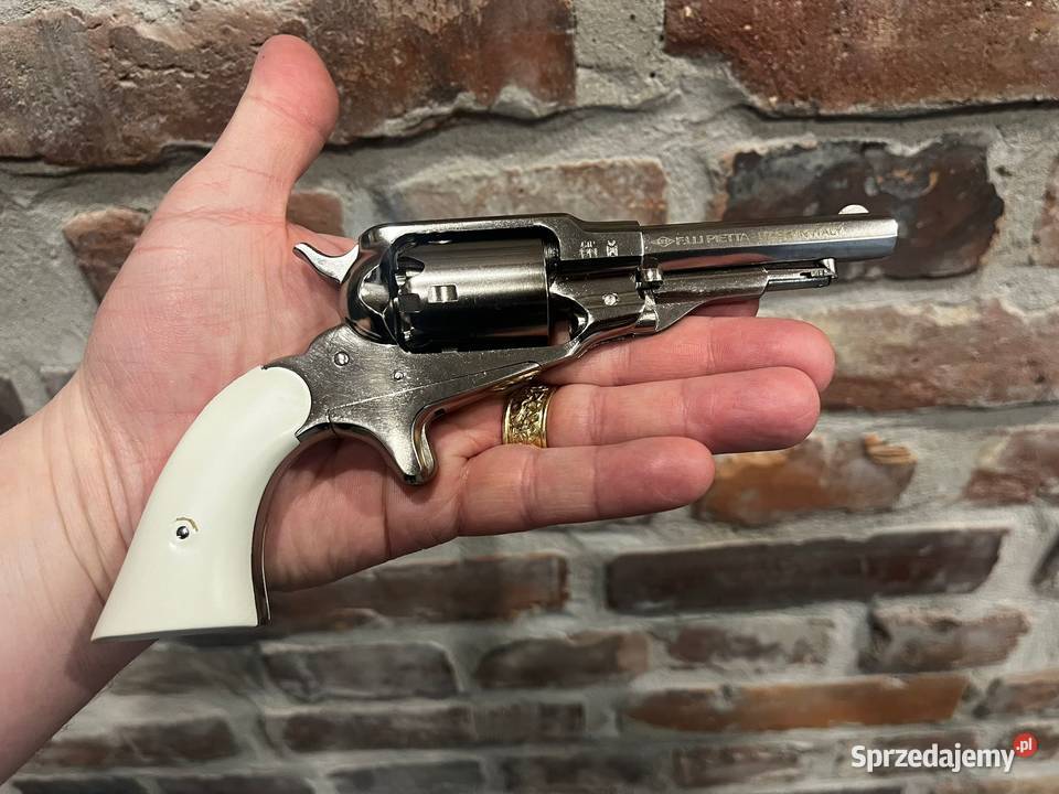 Rewolwer Remington1863 Pocket Brass Nickel 31 Tarnowskie Góry