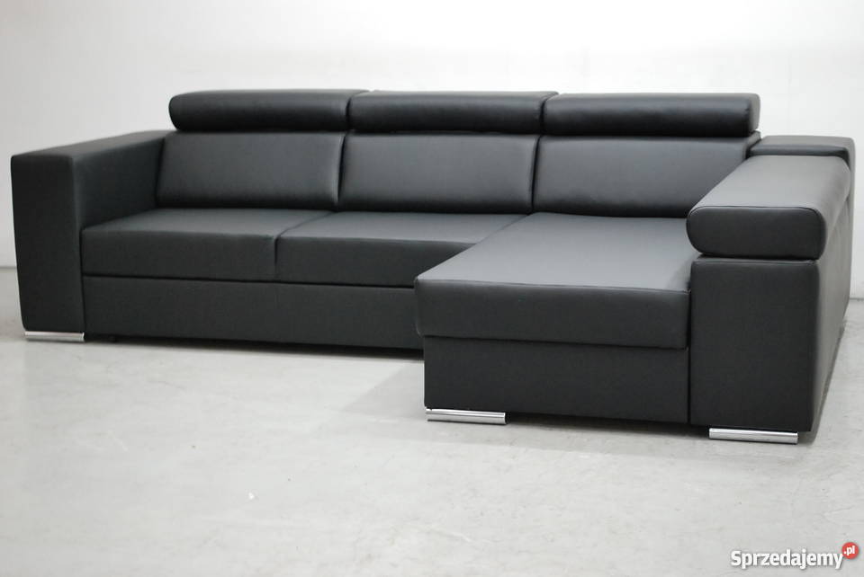 outlet DESIGN NOWOCZESNY NAROŻNIK z fspania LŁT skóra ekologiczna Poznań