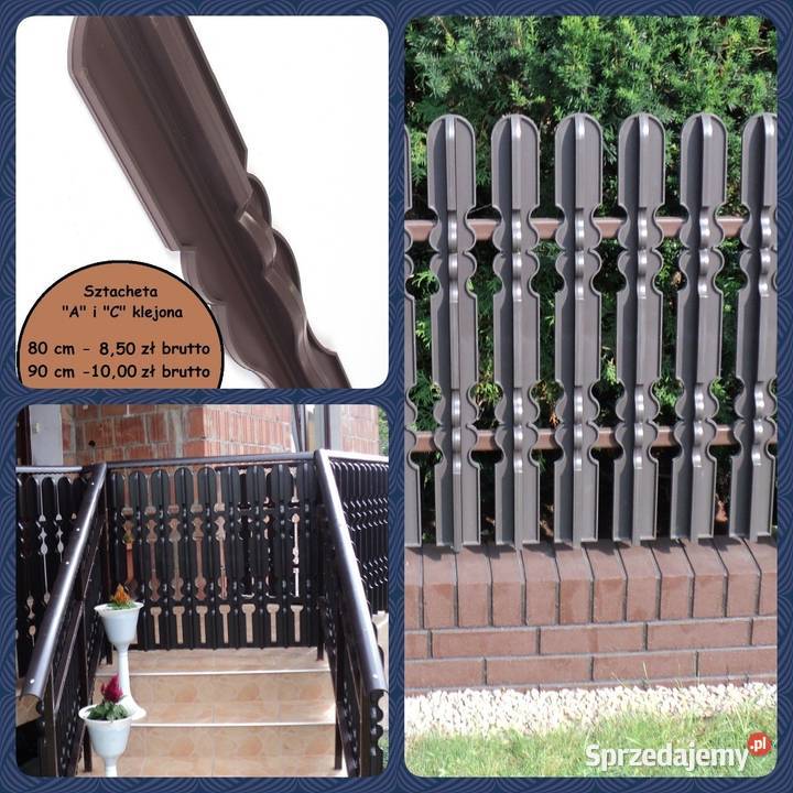 Sztachety plastikowe Dom i Ogród Kęty sprzedam