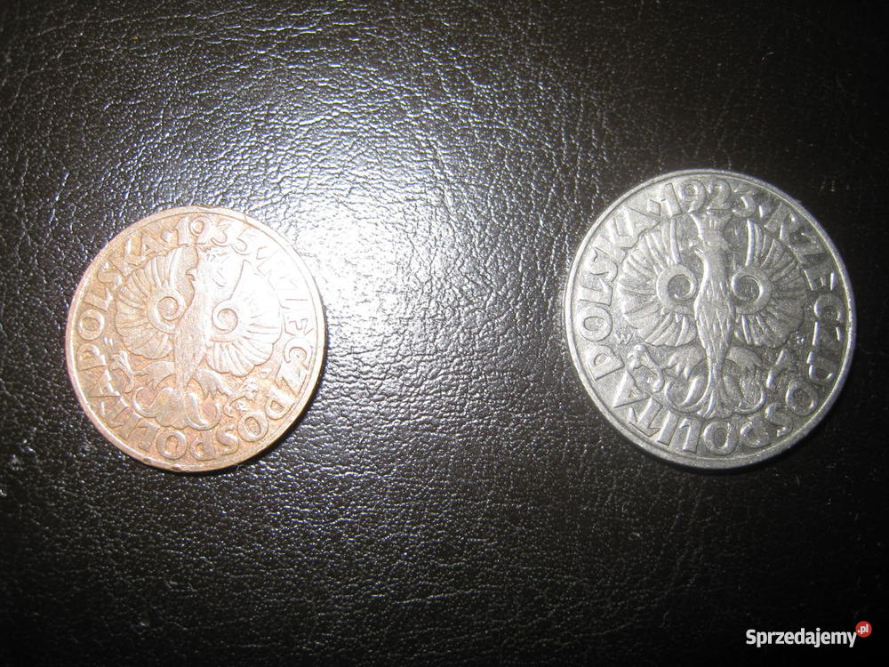 Monety 5gr 1935r 50gr 1923r Częstochowa sprzedam