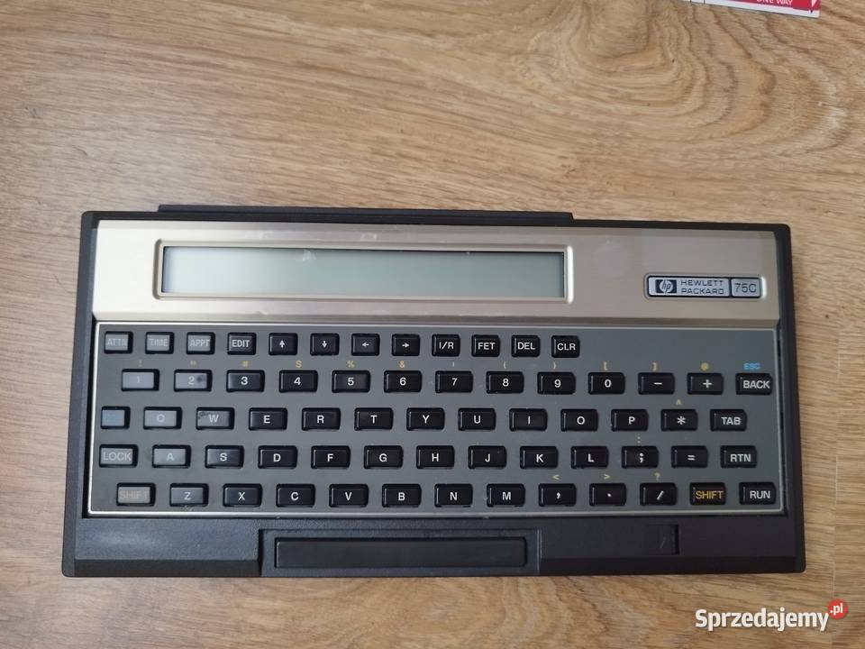 HewlettPackard HP75C przenośny komputer HP/Compaq Przejęsław