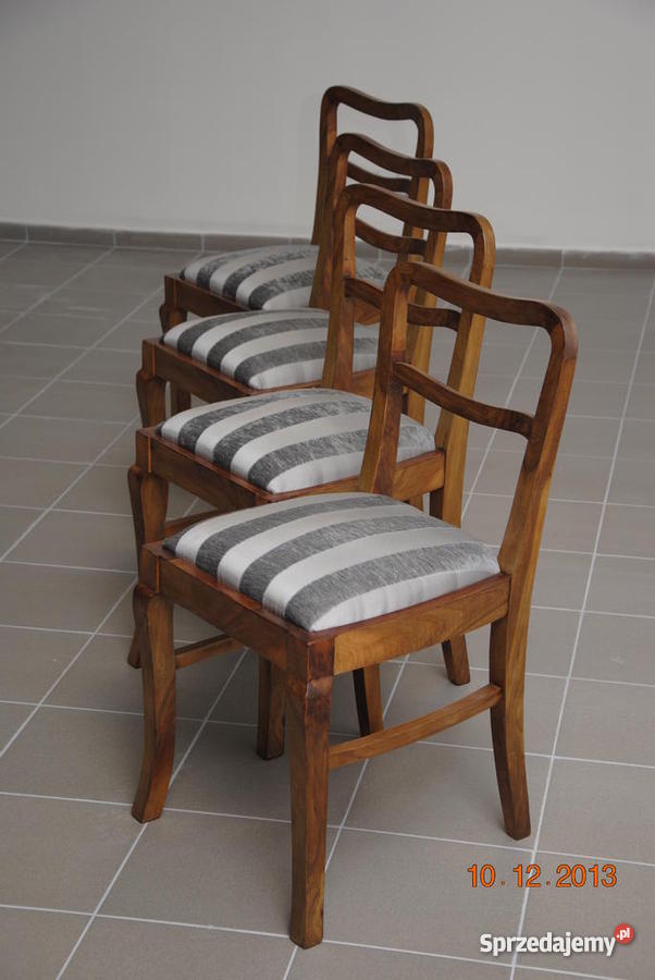 stół i krzesła ART DECO renowacji Częstochowa sprzedam