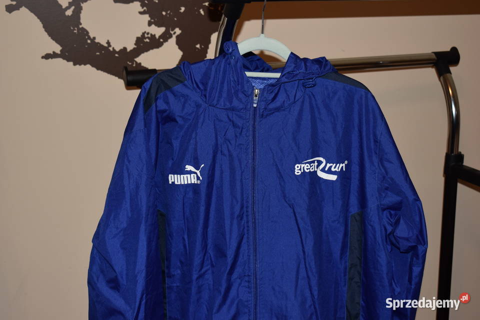 Przeciwdeszczowa Kurtka Puma w Niebieskim Rozmiar M Stargard