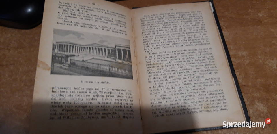 ANGLJA S MIECZ WYD MARCTA 1907 ilustracje Antykwariat