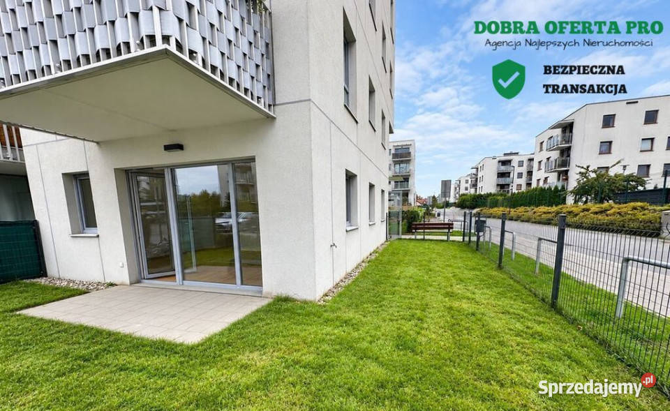 3 pokoje ogród 70 m nowe garaż pomorskie Gdańsk