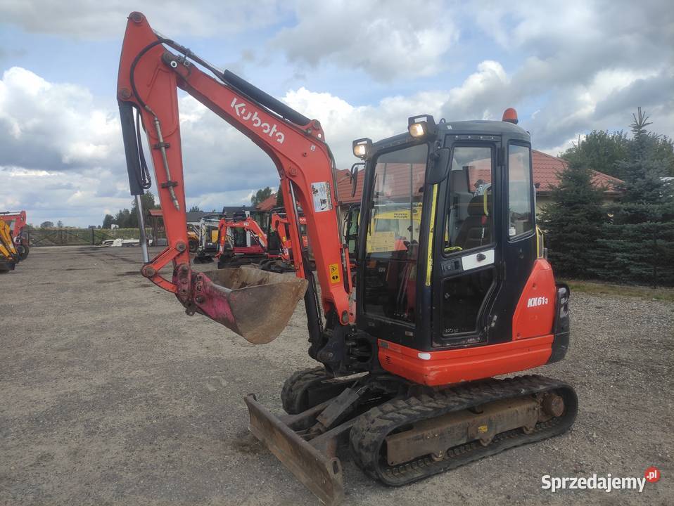 Minikoparka Kubota KX 613 2013r szybkozłącze Koparki lubelskie Ryżki
