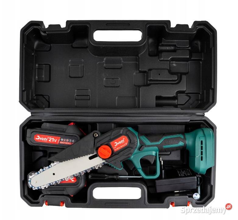 PIŁA ŁAŃCUCHOWA AKUMULATOROWA PILARKA 6cal 2x Dom i Ogród Wrocław