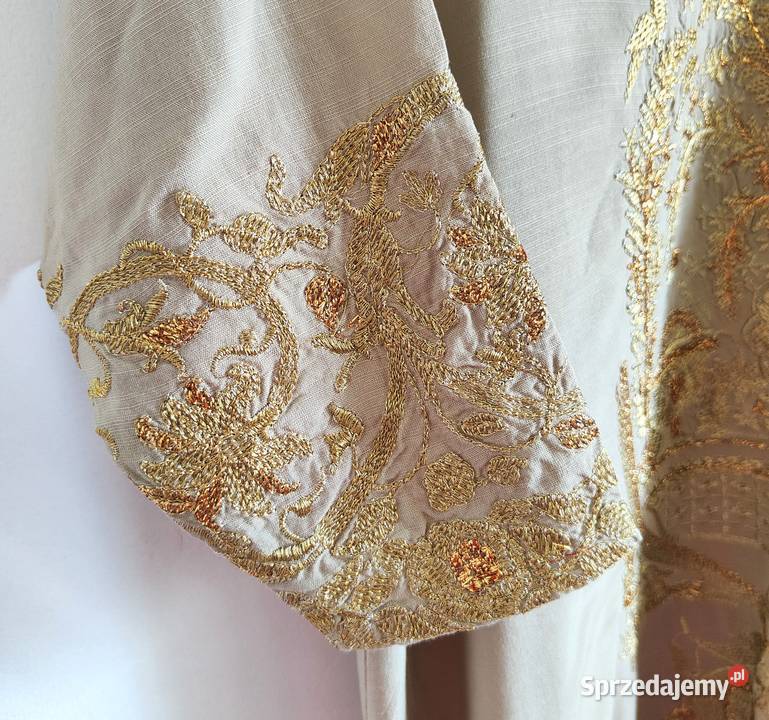 Nowa długa tunika kurta kameez S boho bohemian Szczecin