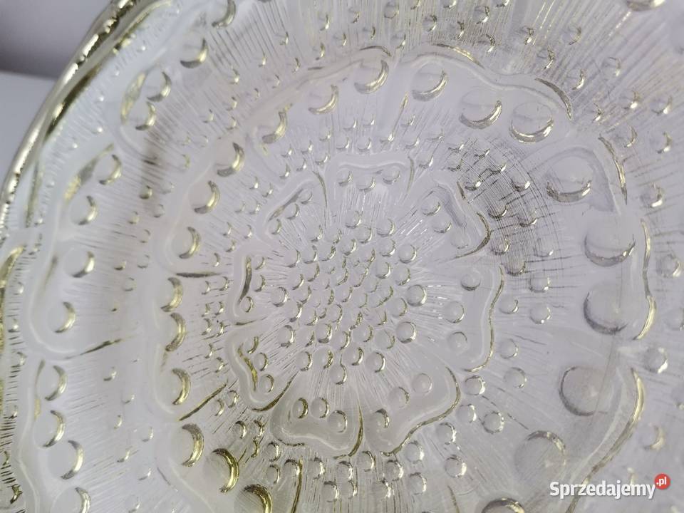 Stary nieużywany talerz patera Flora HSG Katowice
