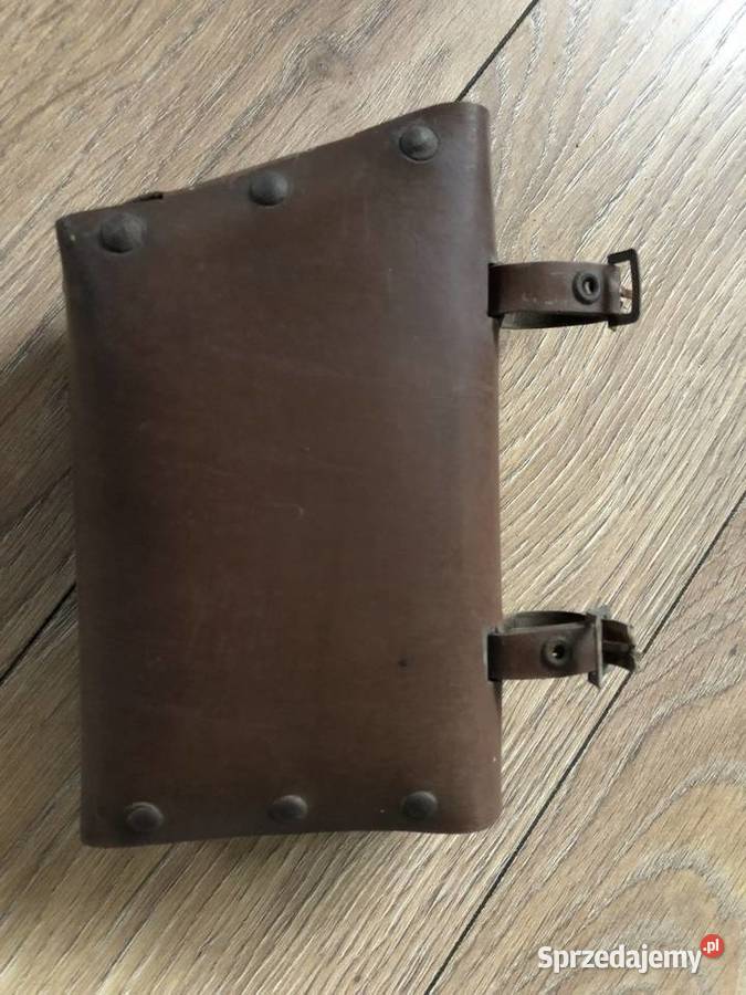 Skórzana torba na klucze stara Ciepielów