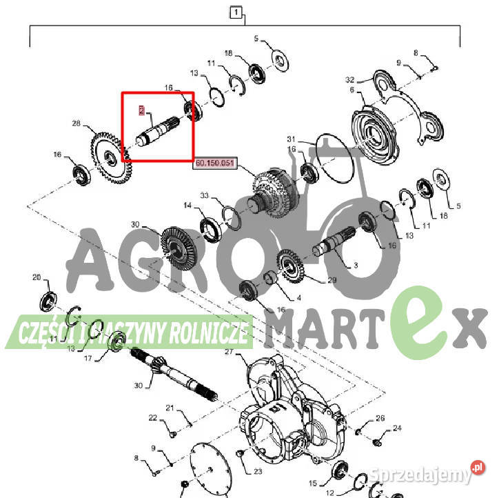 48067478 87282003 WAŁEK CNH Pozostałe Wichrów