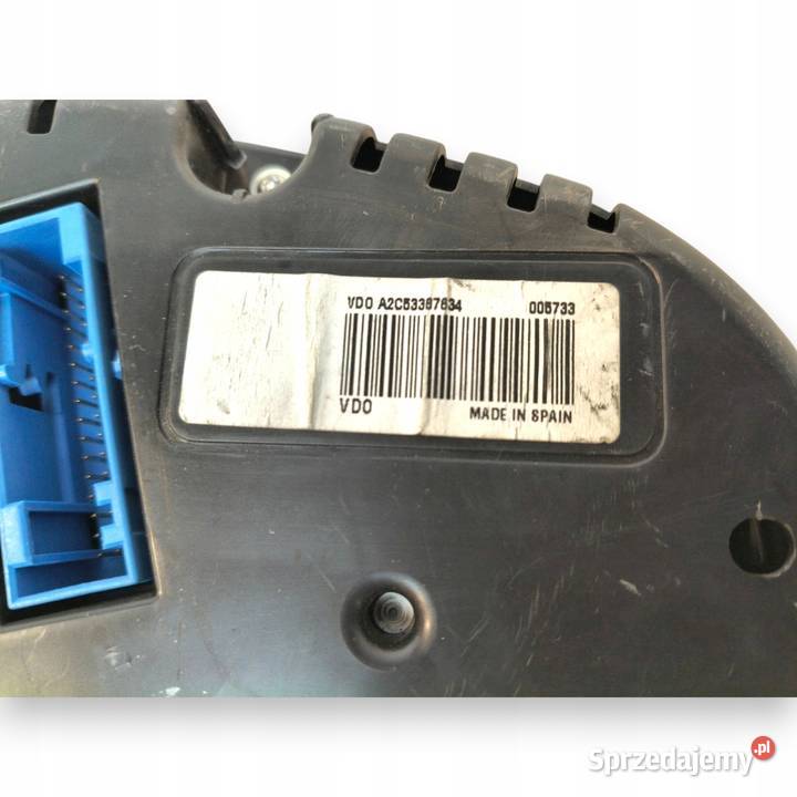 LICZNIK ZEGARY 6R0920861E VW Polo V 12 16 TDI osobowe Chełm
