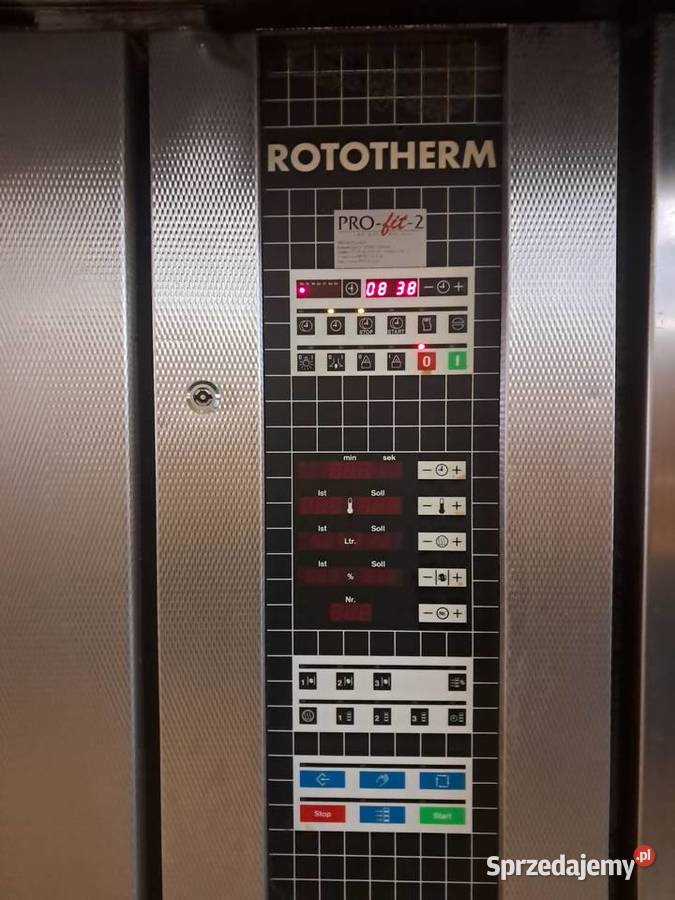 Piec piekarniczy wózkowy obrotowy WP Rototherm Rzeszów