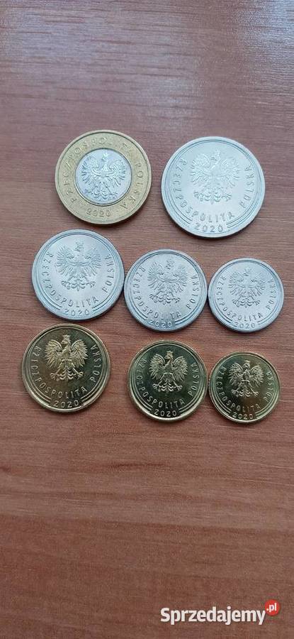 Zestaw monet 2020r śląskie Skoczów sprzedam