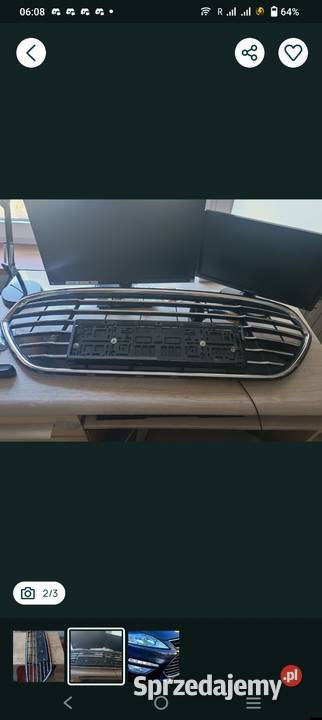atrapa grill przedni zderzak Ford Mondeo mk4 śląskie Częstochowa sprzedam