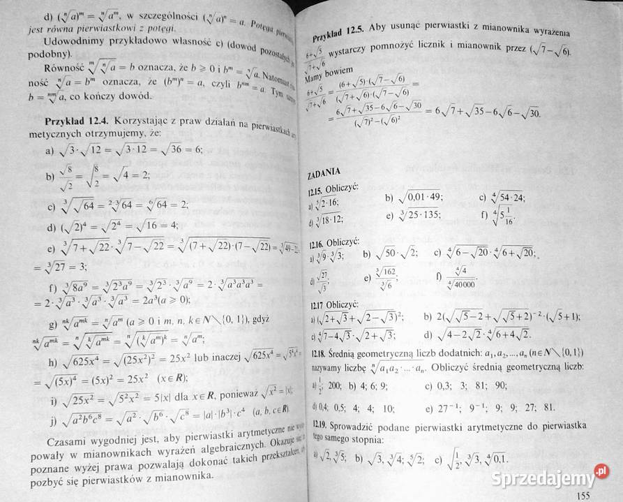 Matematyka 3 Podręcznik do LO i technikum miękka Chełm sprzedam