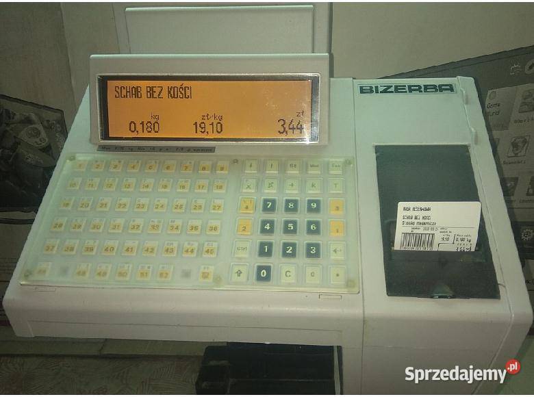 Waga etykietująca BIZERBA SC II 800 Przybory kuchenne sprzedam