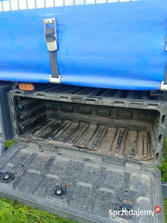 Plandeka firanka naczepa ciężarowa niebieska Schmitz Cargobull mazowieckie