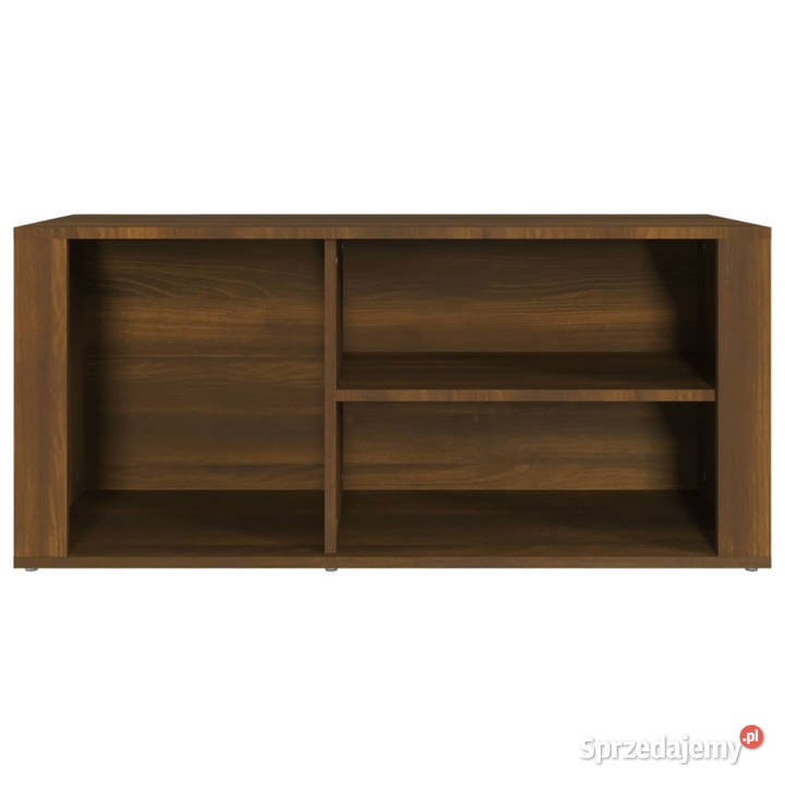 Półka na buty brązowy dąb 100x35x45 WM816927 mazowieckie sprzedam
