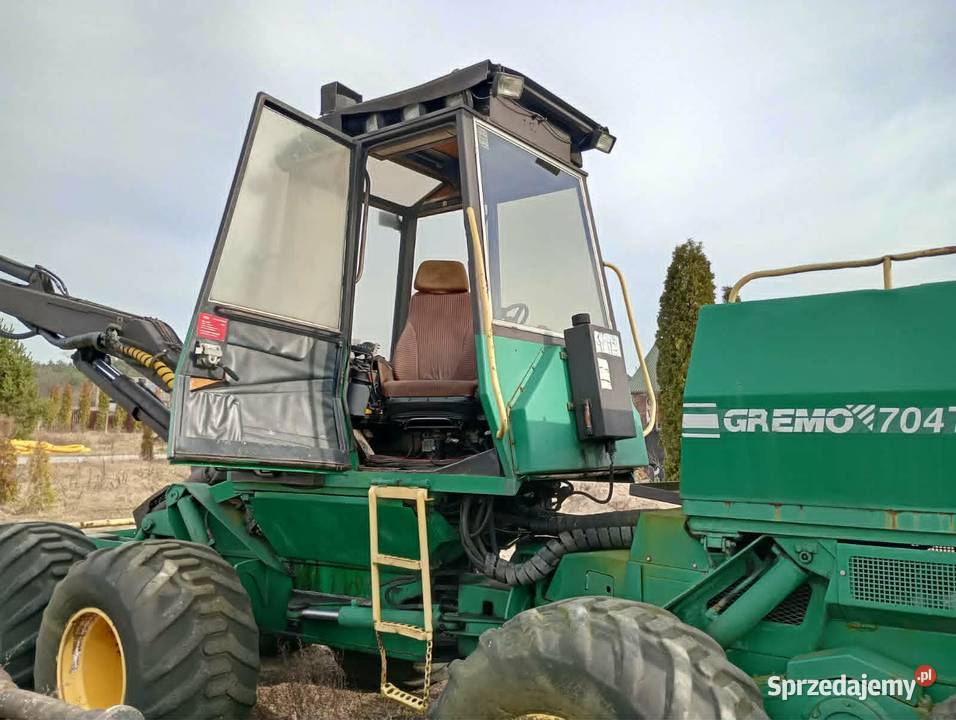 Harwester kołowy Gremo 704T 1996 88 Głowica KETO Pozostałe Warszawa