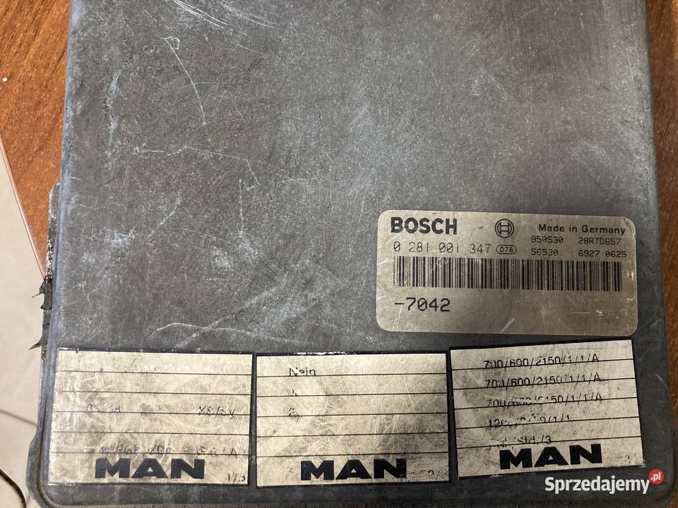 BOSCH Komputer Silnika Sterownik Moduł MAN Łazy sprzedam