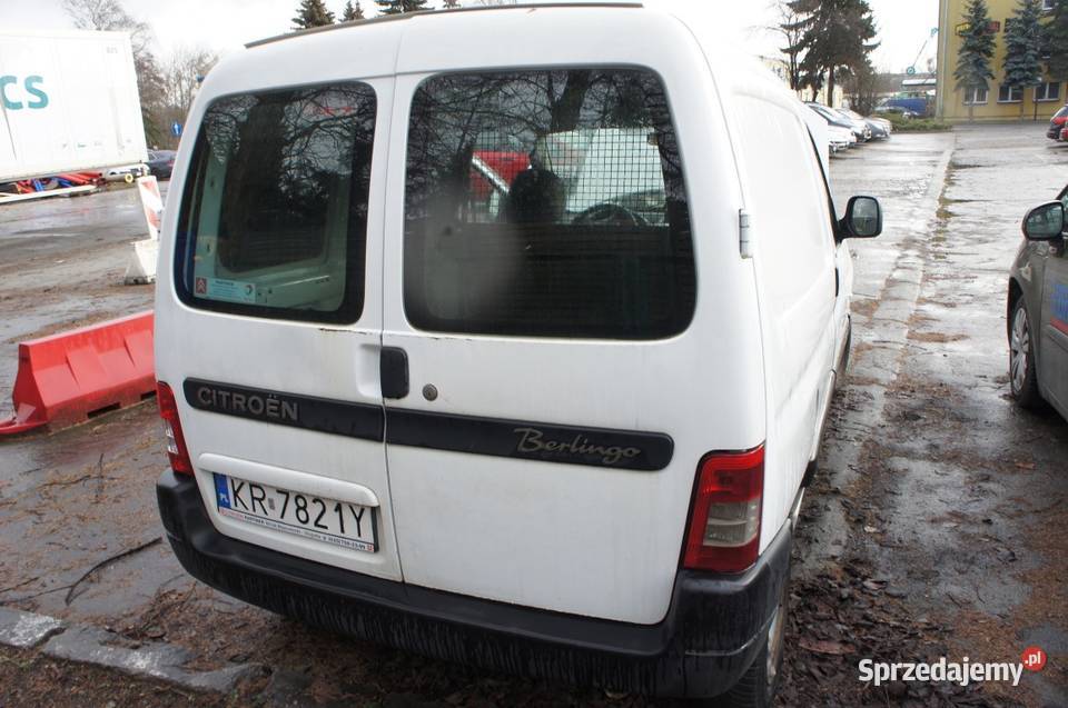 Citroen Berlingo prod 2006 rej KR7821Y 206733km małopolskie Kraków