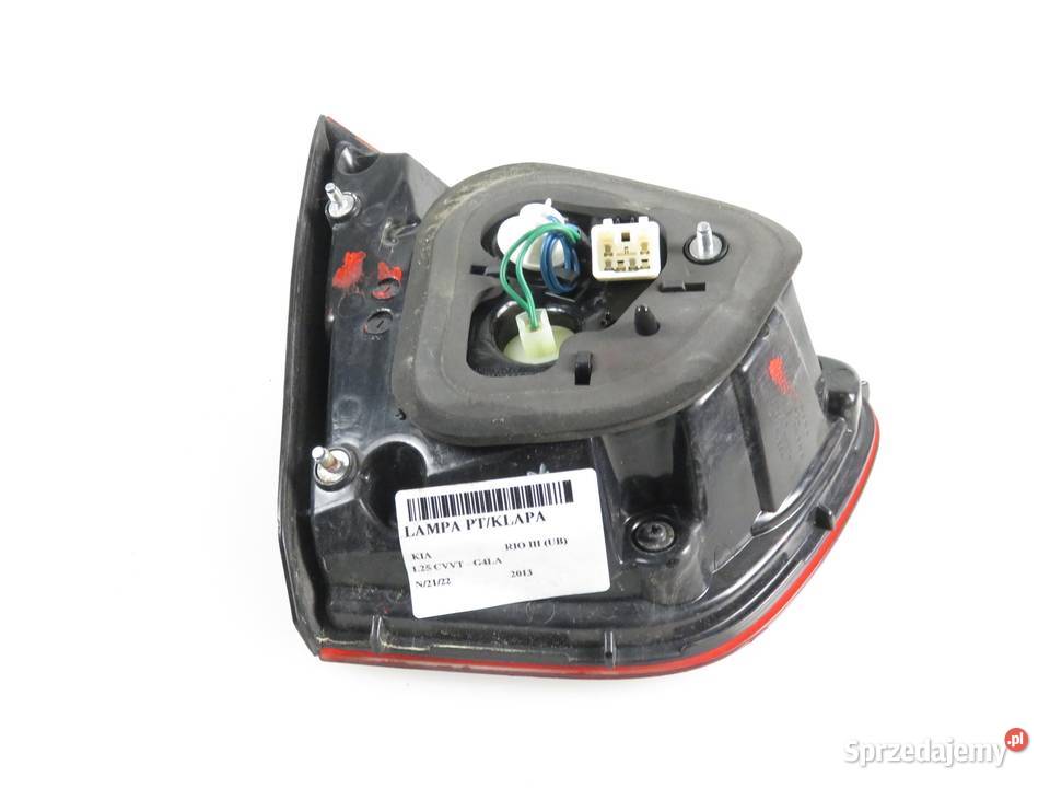 LAMPA PRAWA TYLNA KLAPA KIA RIO III 924041W2