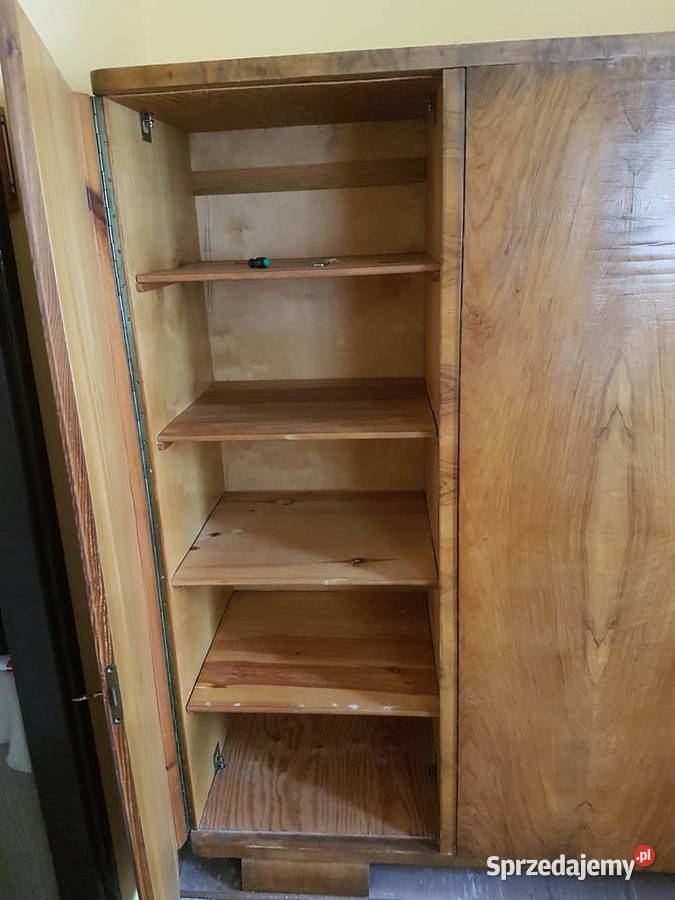 Szafa powojenna PRL dolnośląskie Kamieniec Wrocławski