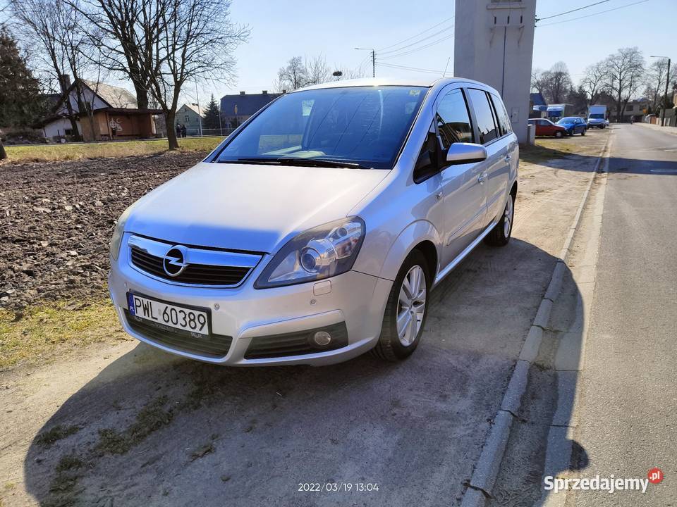Opel Zafira b 19 CDTI 120 automat bogata wersja centralny zamek Wolsztyn