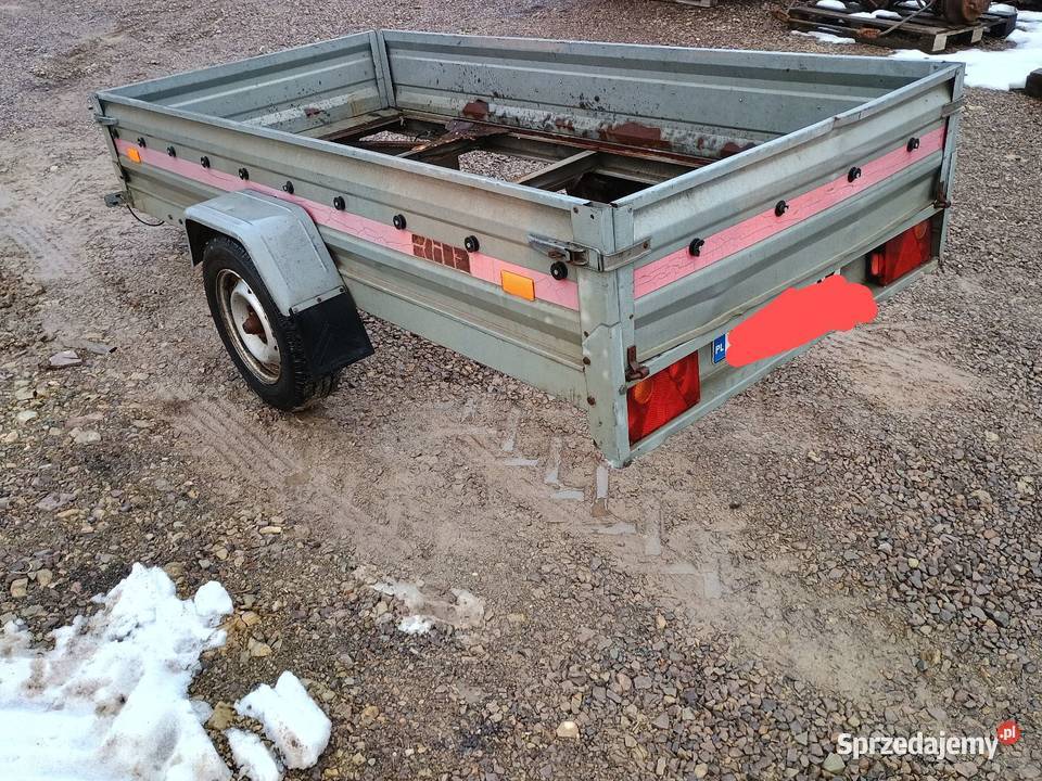 Przyczepka Przyczepa samochodowa bez prawa świętokrzyskie Kielce sprzedam