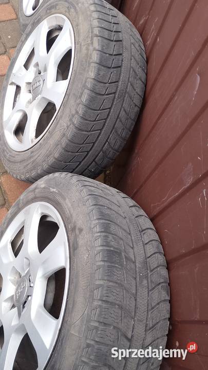Komplet kół alufelgi opony 20555 R 16 wielosezon wielkopolskie Rosko