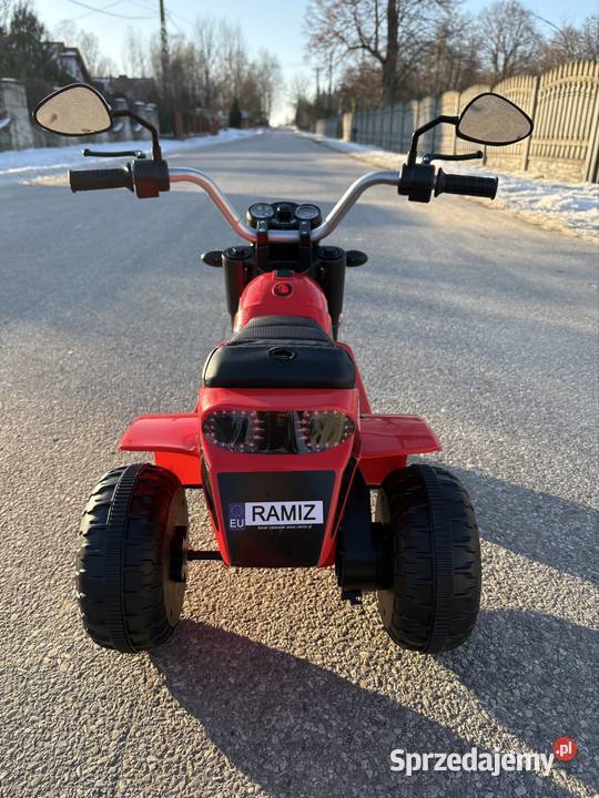 motorek na akumulator MiniBike nowe elektryczne świętokrzyskie Grabownica sprzedam