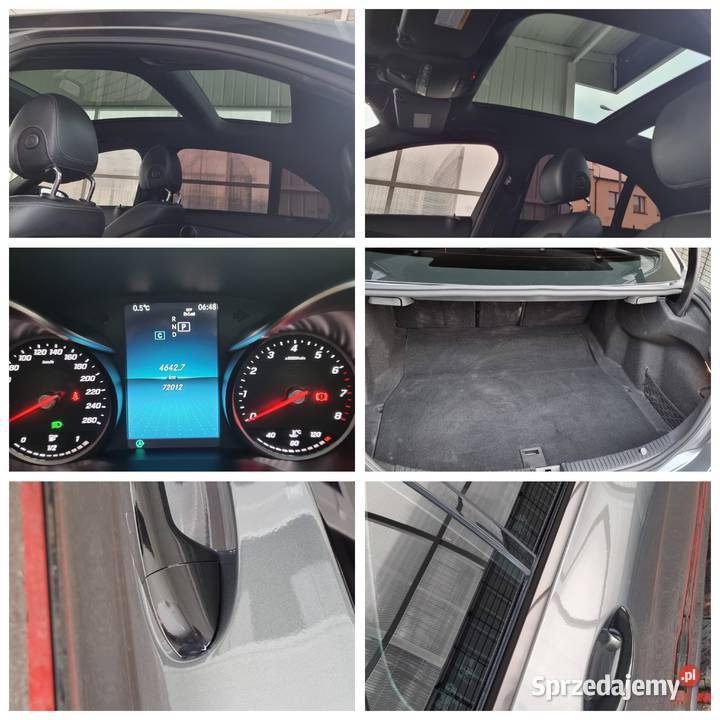 MERCEDES C 300 AMG 4X4Panorama Dach Kamera Zarejestrowany w Polsce Klasa C Skępe