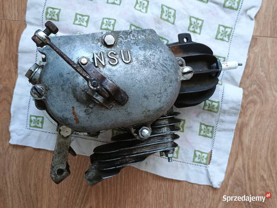 Nsu Motosulm silnik lata 30te zabytkowy antyk warmińsko-mazurskie Kurzętnik