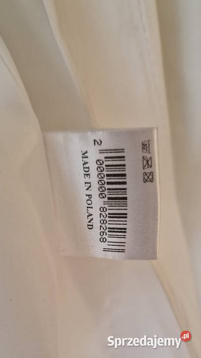 PŁASZCZ z kapturem marki Molton biały XL Wiosenna/Jesienna  lubelskie Lublin