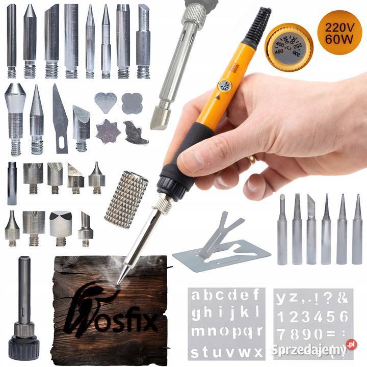 Lutownica Precyzyjna 8w1 z Potencjometrem 60W 6 małopolskie Ludźmierz