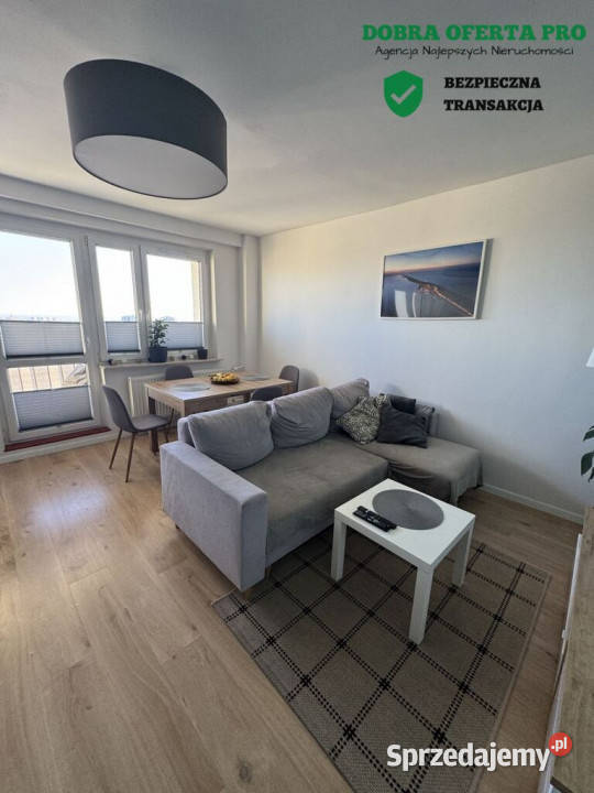 Mieszkanie z panoramicznym widokiem 10 piętro Gdańsk