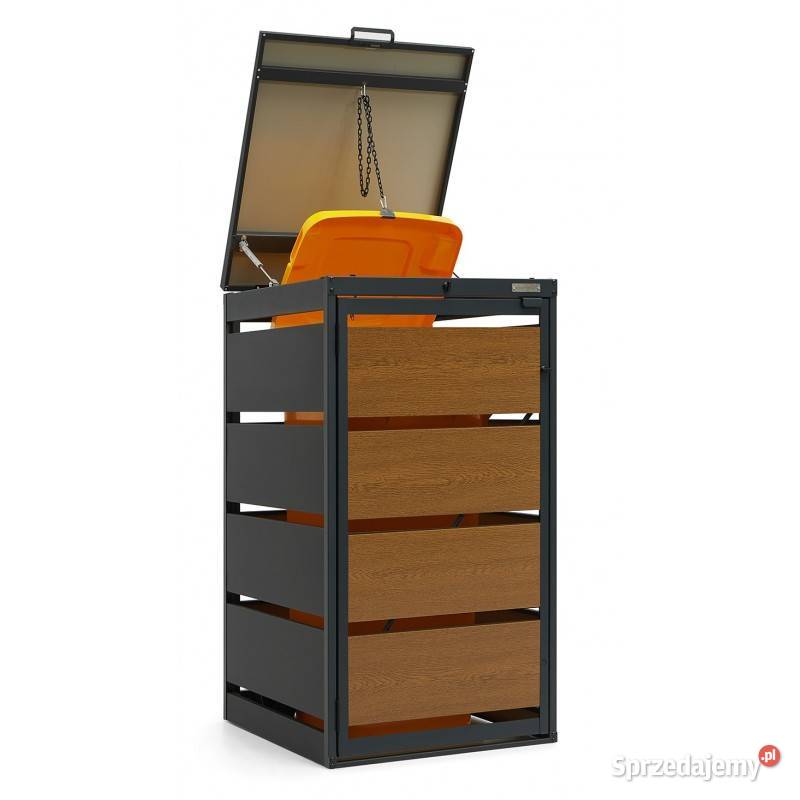 Zabudowa kosza 240 L Altany i wiaty Szczecin