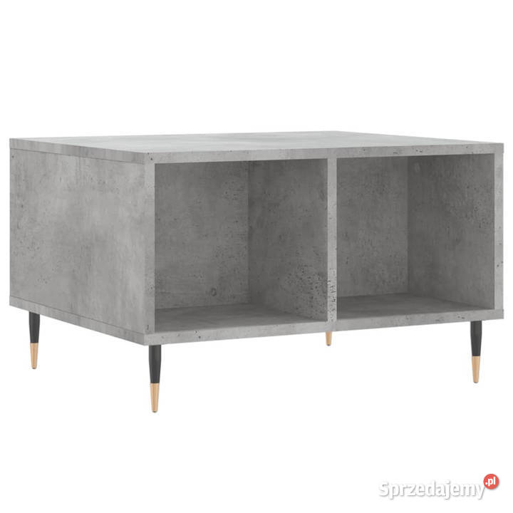 Stolik kawowy szarość betonu 60x50x365 WM830536 Warszawa